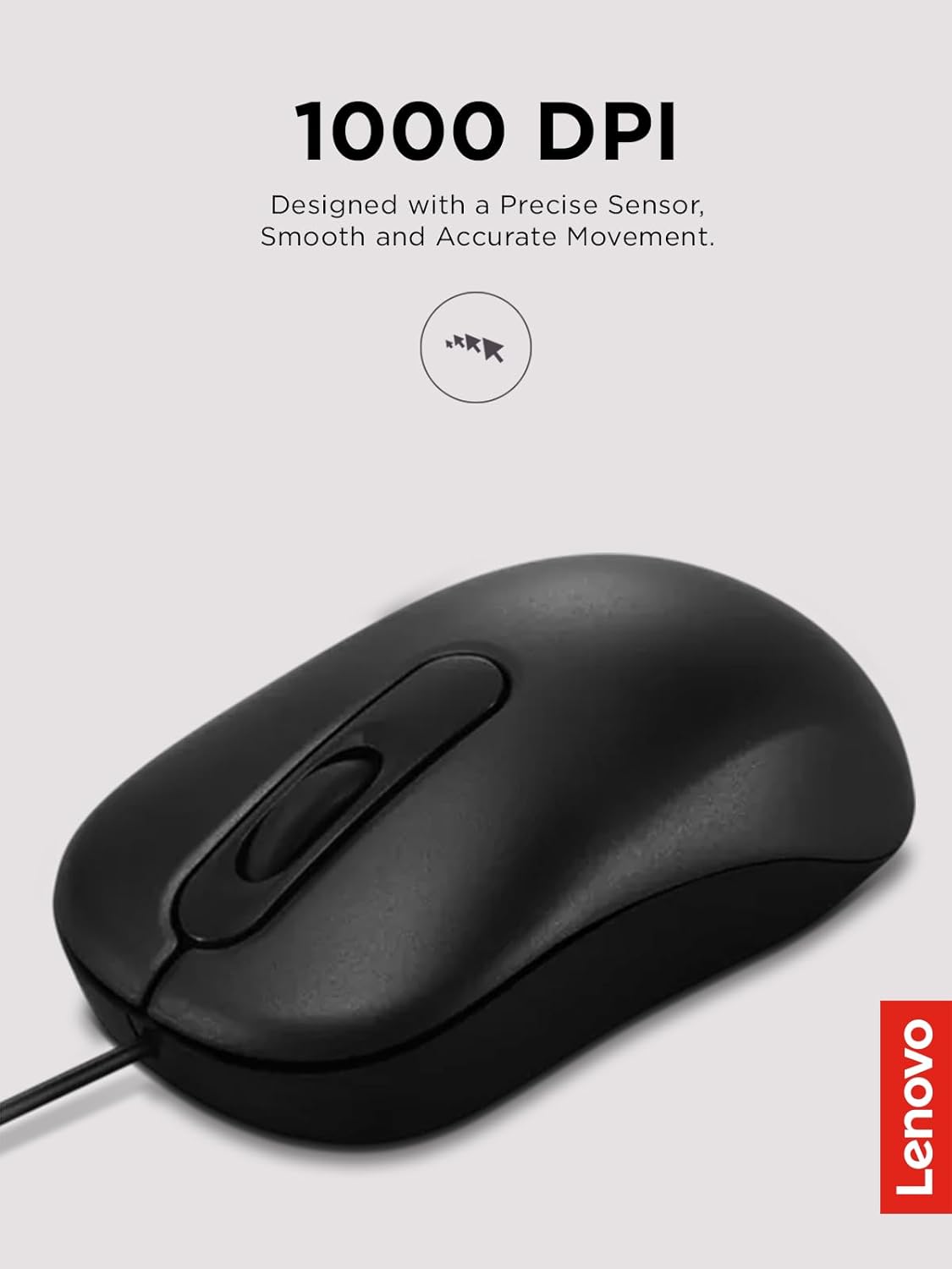Lenovo 100 Wired USB Mouse Review