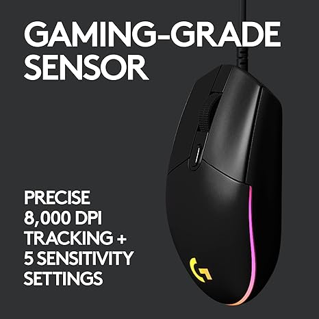Logitech G203 Wired Gaming